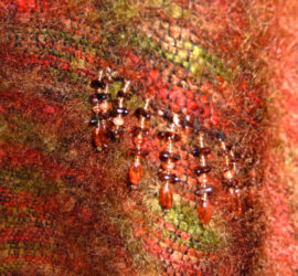 Mohair Et Perles Tissages Christine Poirier